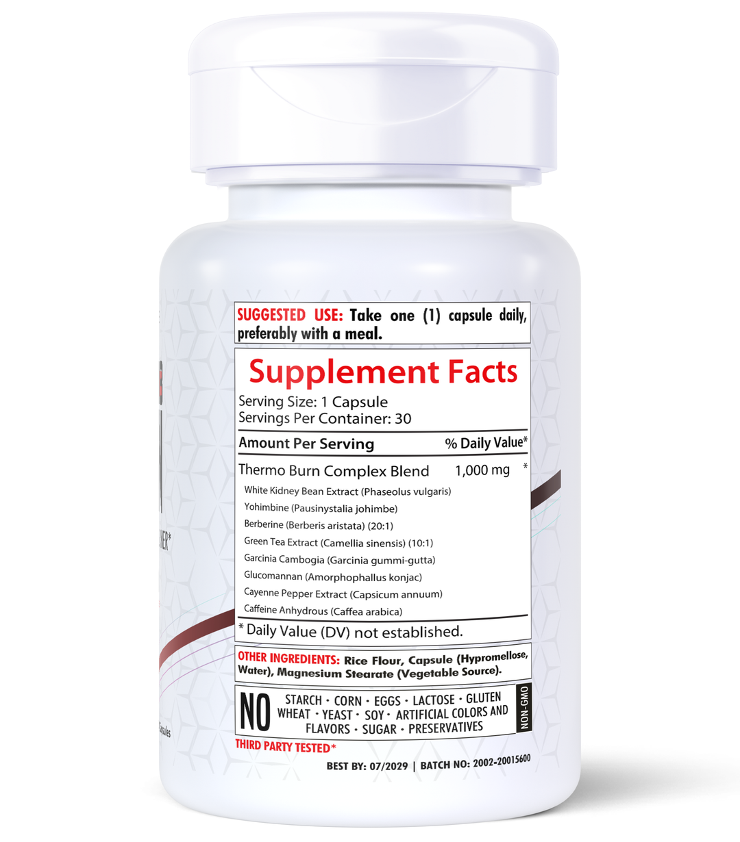 Burn XLR8 (Fat Burner) Supplement - 30 Capsules