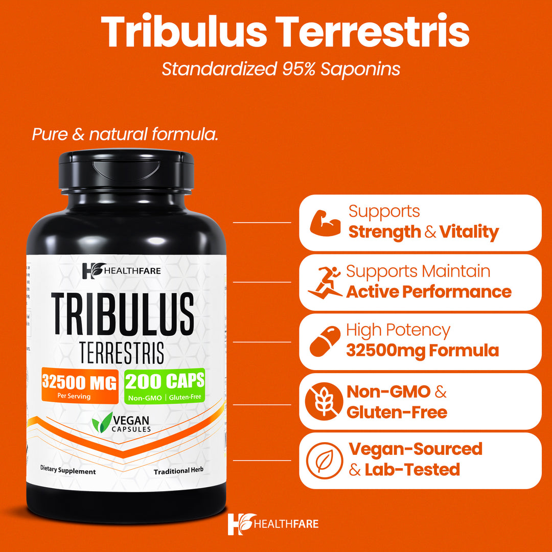 Tribulus Terrestris - 32,500mg 200 Capsules