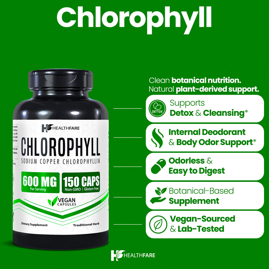 Chlorophyll - 600mg 150 Capsules