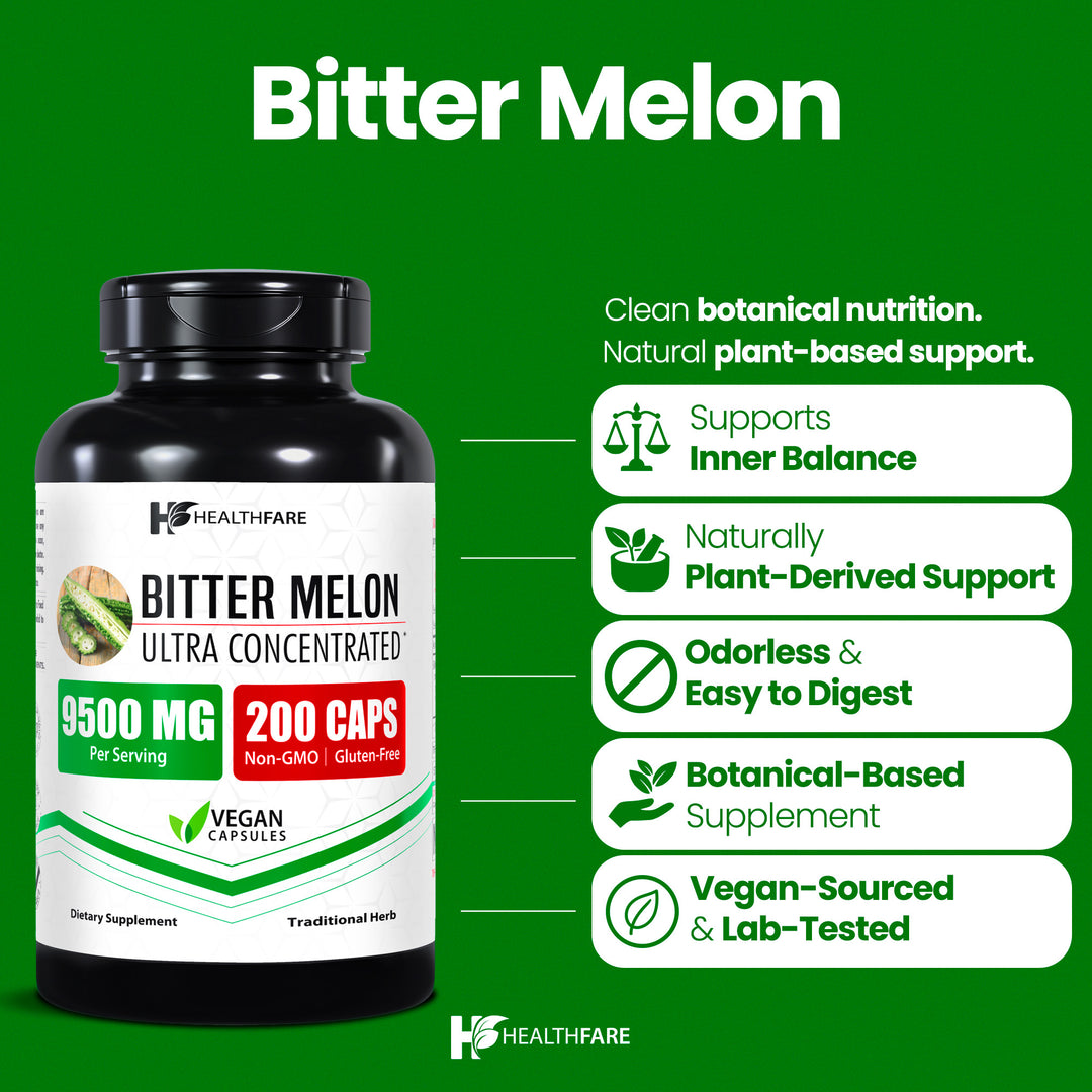 Bitter Melon - 9500mg 200 Capsules