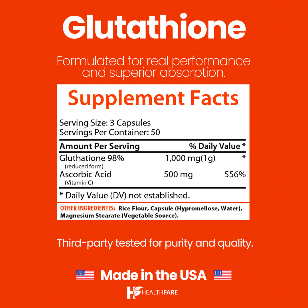 Glutathione - 1000mg 150 Capsules