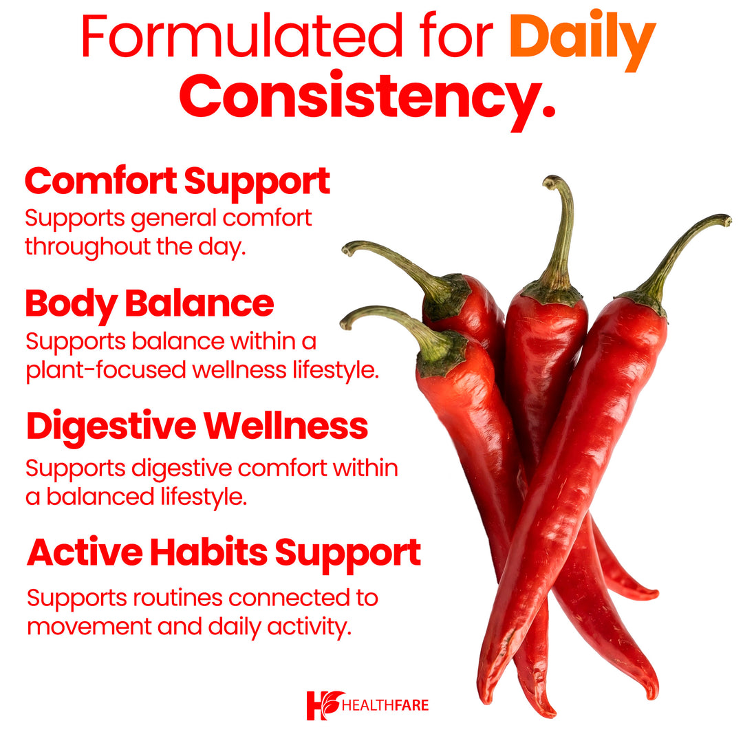 Cayenne Pepper 45,000 HU - 600mg 200 Capsules