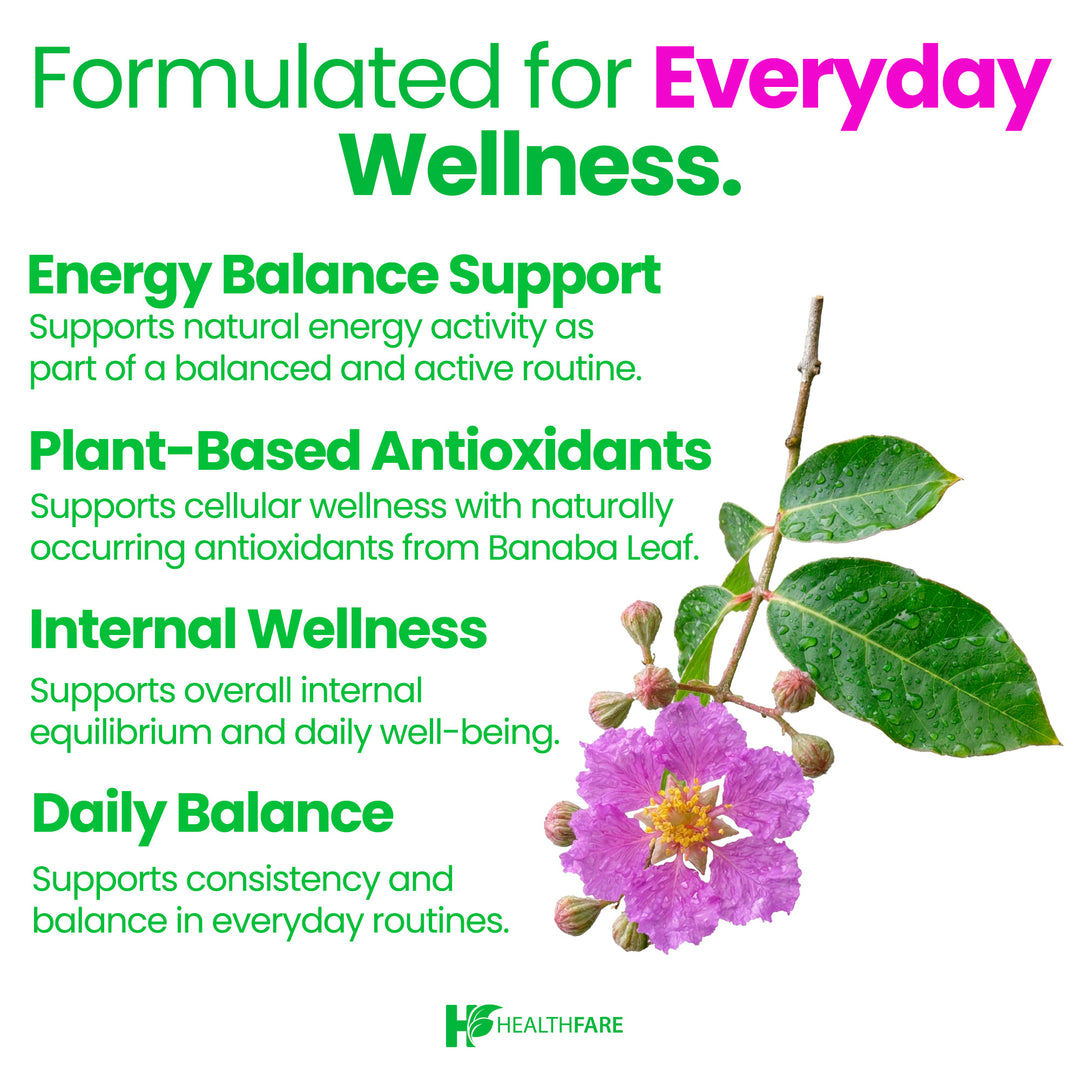Banaba Leaf 3000mg 90 Capsules