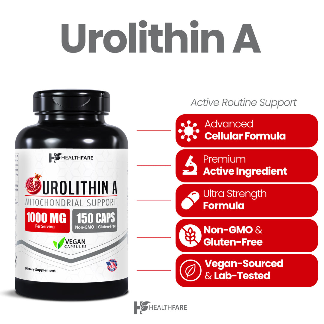 Urolithin A - 1000mg 150 Capsules