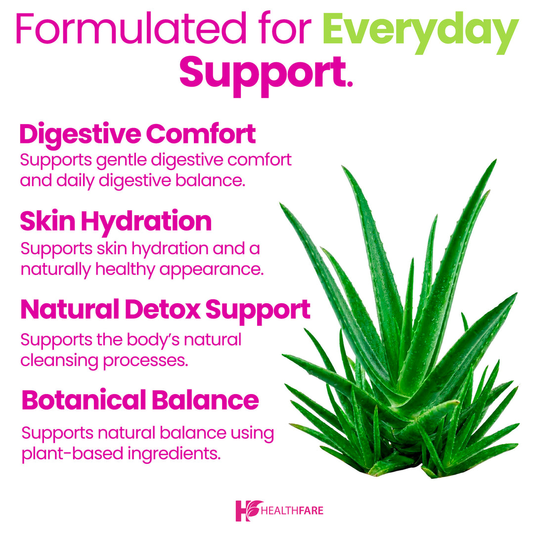 Aloe Vera 40,000mg 60 Capsules