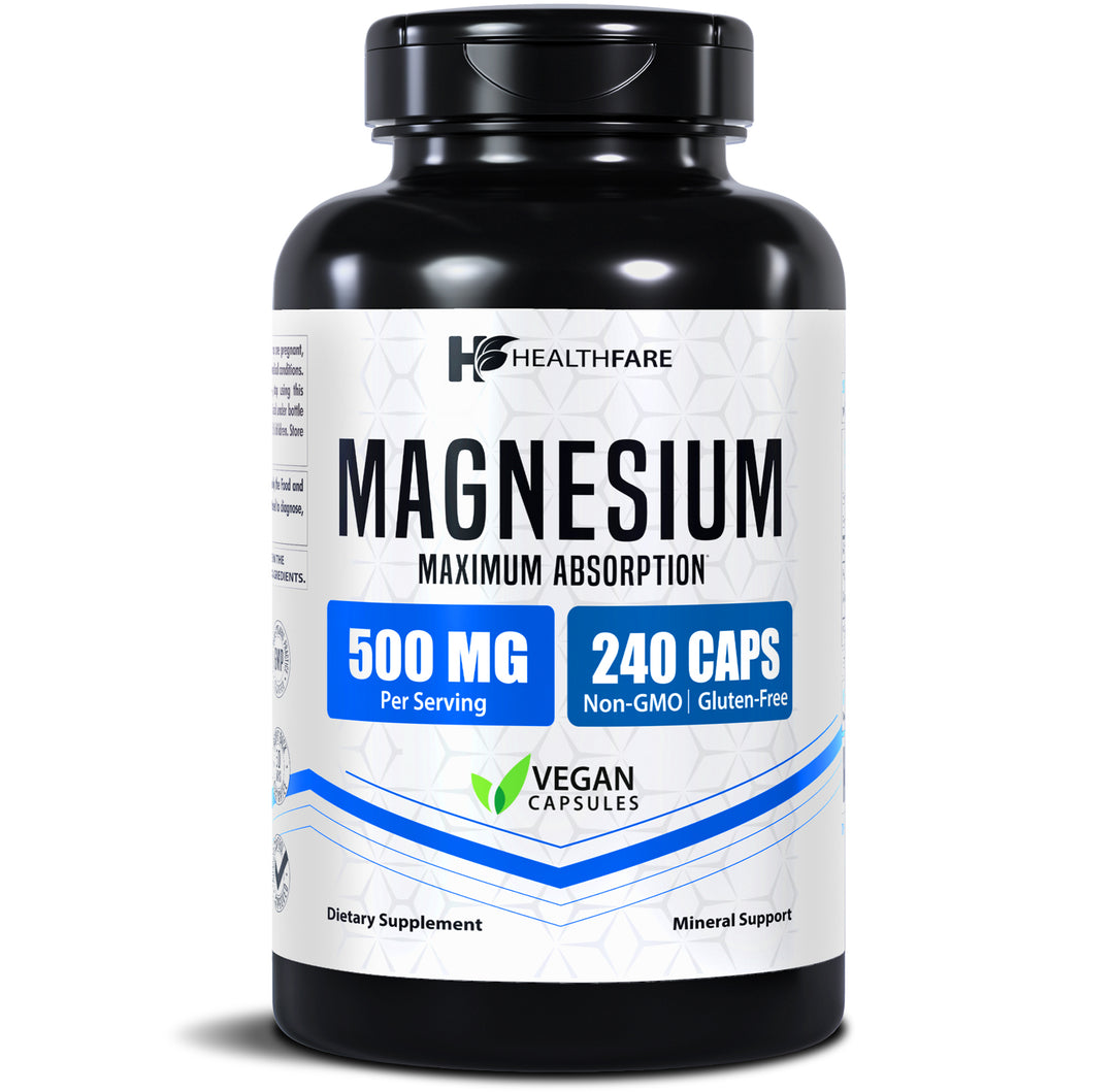 Magnesium Oxide - 500mg 240 Capsules