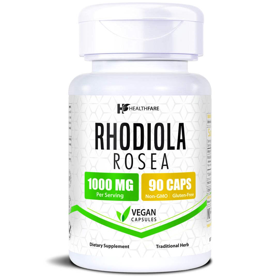 Rhodiola Rosea - 1000mg 90 Capsules